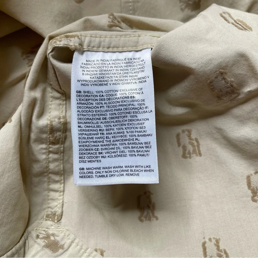 The North Face Bay Trail Jacquard SS Hiker Button Down Shirt - Size XL - NWT